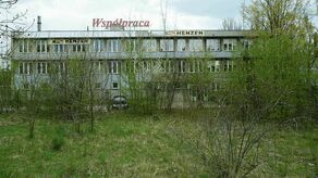 Budynki spółki Współpraca mają zostać zburzone, a w ich miejscu ma powstać sklep