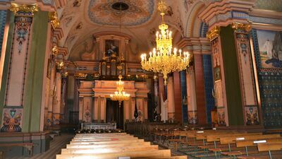 Kościół św. Jakuba Większego Apostoła przy ul. Głuskiej 145 w Lublinie po renowacji nagrodzonej Laurem Konserwatorskim 2022