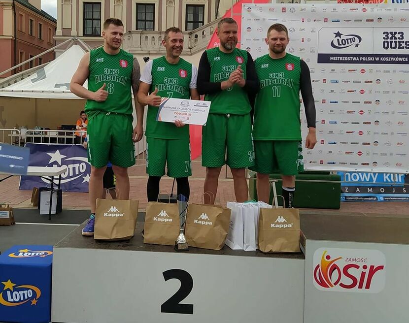 3x3 Biłgoraj zajęło drugie miejsce w turnieju w Zamościu<br />
<br />
