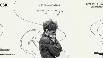 Paweł Domagała zaśpiewa w Centrum Spotkania Kultur