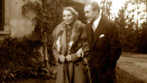 Róża i Jan Zamoyscy w dniu swoich zaręczyn.