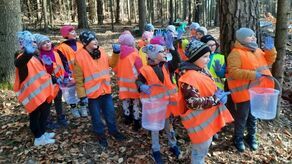 W akcji wzięła udział silna reprezentacja SP w Zwierzyńcu