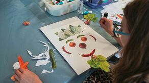 Gra dla artysty - warsztaty rodzinne w Labiryncie