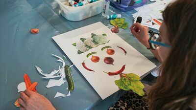 Gra dla artysty - warsztaty rodzinne w Labiryncie