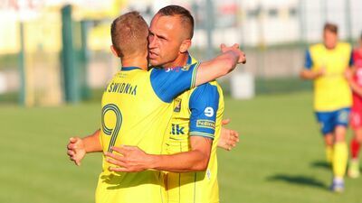 Wojciech Białek w sobotę zdobył swojego 25 gola w sezonie i przypieczętował tytuł najlepszego strzelca w grupie czwartej III ligi