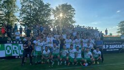 Piłkarze Orląt Spomlek pożegnali się ze swoimi kibicami efektownym zwycięstwem nad Wisłoką