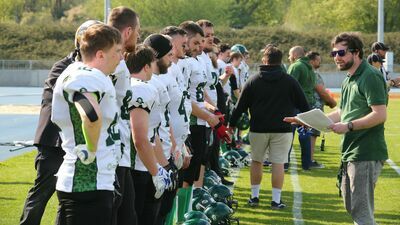 Hammers Łaziska Górne – Tytani Lublin 0:6. Cenne przyłożenie