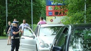 Środa. Policja i próba urządzenia protestu na stacji przy ul. Głębokiej