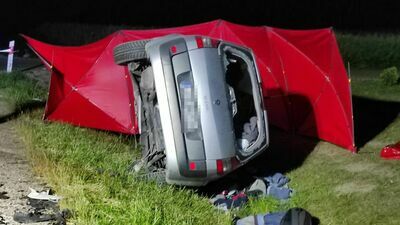 Wypadek w miejscowości Łuszczów Pierwszy