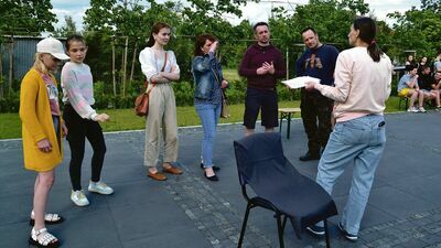 Próby do inscenizacji rozpoczęły się w maju.