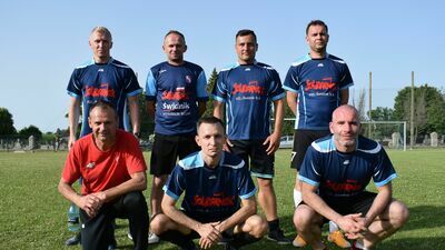 Solidarność PZL Świdnik wygrała Charytatywny Turniej Oldbojów 35+ w piłce nożnej siedmioosobowej o Puchar Wójta Fajsławice

