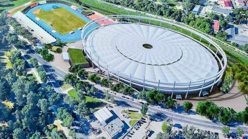 Planowany przez miasto „w pełni zadaszony obiekt sportowo-rekreacyjny z funkcją stadionu żużlowego” ma mieścić od 17 tys. do 20 tys. kibiców