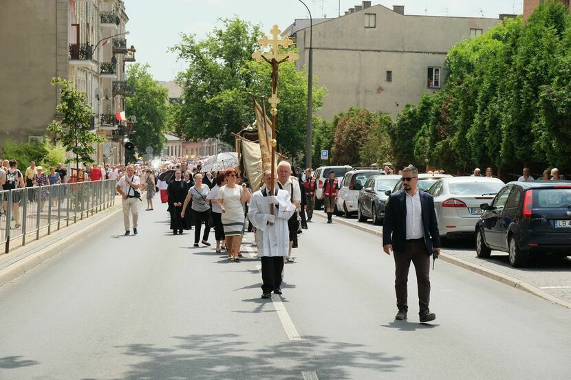 Jedna z procesji Bożego Ciała przejdzie przez ul. Bernardyńską