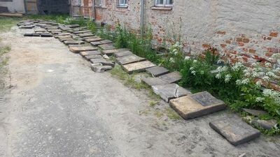 Macewy odkryte w Radzyniu