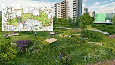 Lublin. Nowy park na Czechowie. Będzie miał cztery strefy