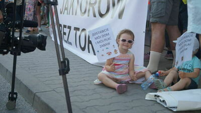 Na protest do Warszawy pojechali mieszkańcy gminy Zamość, ale też Izbica i Krasnystaw