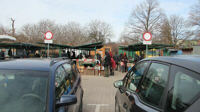 „Babski rynek” tymczasowo zlokalizowany jest na parkingu 