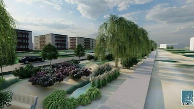 Tak, według wizualizacji, miałby docelowo wyglądać park na Felinie