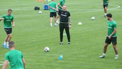 Fot. Na zakończenie pierwszego mikrocyklu przygotowań zespół Marcina Prasoła zmierzy się u siebie z Radomiakiem Radom

