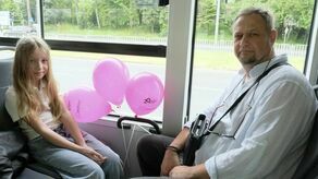 Lublin. Dzień Dziecka w trolejbusie 150