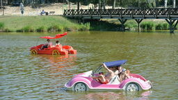 Już w sobotę nad zalewem w Krasnobrodzie było bardzo wielu plażowiczów