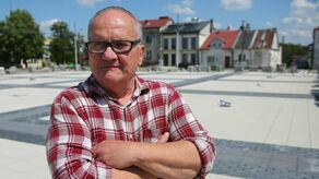 Jan Sikora do dziś nie potrafi się pogodzić ze zniszczeniem zieleni na Rynku II w Łęcznej