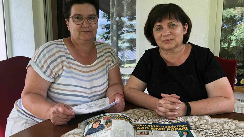Ewa Koźmińska i Anna Woś są przekonane, że decyzja dyrektora to efekt ich konfliktu z wójt Skubis-Rafalską. O karach, odwołaniach, procesach i wyrokach pisały nawet ogólnopolskie media