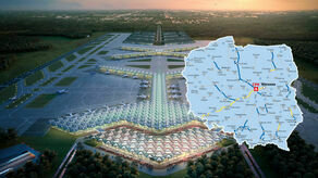 Wizualizacja CPK i mapa planowanej sieci torów