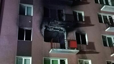 Tragiczny, nocny pożar w Lublinie, nie żyją dwie osoby. "To była bardzo trudna akcja" [zdjęcia]