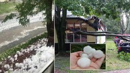 Lublin po burzy z gradem. Nawałnica wyrządziła duże szkody