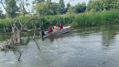Poszukiwania 33-latka na Wieprzu zakończone