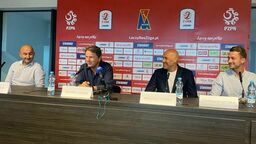 Zbigniew Jakubas i inni przedstawiciele Motoru Lublin w poniedziałek spotkali się z przedstawicielami mediów