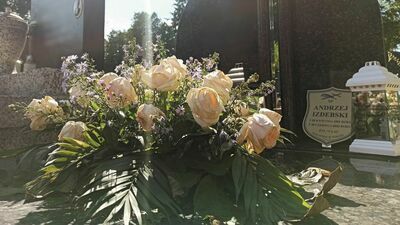 Grób Andrzeja Izdebskiego w Lublinie