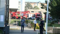 Pożar wybuchł w poniedziałkowe popołudnie 