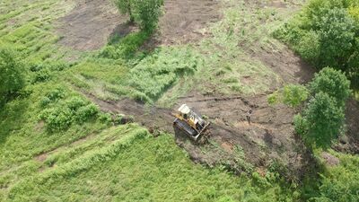 Właściciel terenu zapewnia, że działa zgodnie z prawem