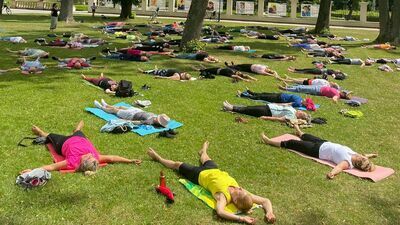 Zajęcia w bialskim parku