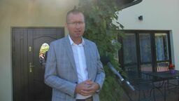 Wójt gminy Piszczac, Kamil Kożuchowski. Samorząd wybuduje drogę w Połoskach i wymieni oświetlenie na bardziej oszczędne 