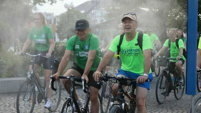 Mieszkańcy Białej Podlaskiej kręcili wspólnie do północy 30 czerwca