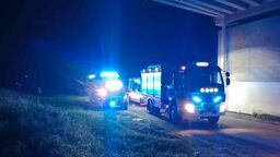 Mężczyzna potrącony przez pociąg. Zginął na miejscu