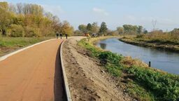 Większa część ścieżki nad Krzną już powstała