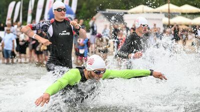 W niedzielę Zalew Zemborzycki opanują triathloniści