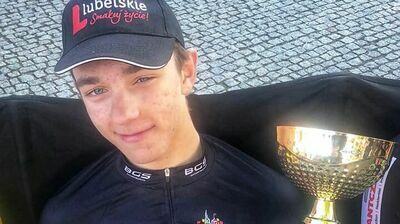 Danii Yakovlev z Boras Team Lewart Lubartów to w tej chwili jeden z najlepszych juniorów ścigających się po polskich szosach