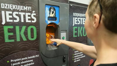 Butelkomat od kilku lat działa w sklepie E.Leclerc przy ul. Zana w Lublinie.
