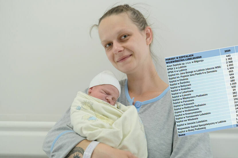 Anna Jonasz urodziła swojego syna Tymona w szpitalu przy al. Kraśnickiej w Lublinie