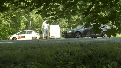 Policjanci „zrobili” wypadek. Specjalnie