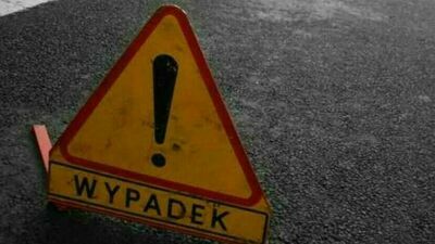 Wypadek na drodze krajowej nr 17. Przewróciła się ciężarówka z końmi rzeźnymi