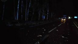 Śmiertelny wypadek, osobówka zderzyła się czołowo z ciężarówką. Jedna osoba zginęła na miejscu