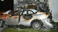 Tragedia w Chełmie. Kierowca spłonął w samochodzie