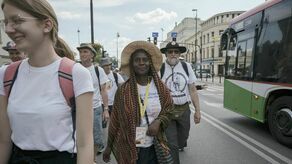 Z Lublina wyszli w kierunku Jasnej Góry. Był żart o lewej ręce