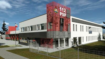 Puławska komenda będzie przypominała inne, nowe strażnice, które powstały w Lubartowie, czy pobliskich Rykach